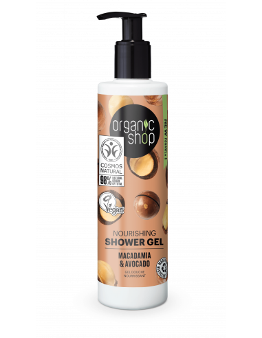 Gel Doccia Nutriente Macadamia E Avocado | Organic Shop | Wingsbeat