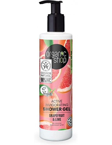 Gel Doccia Rinvigorente Pompelmo E Lime | Organic Shop | Wingsbeat