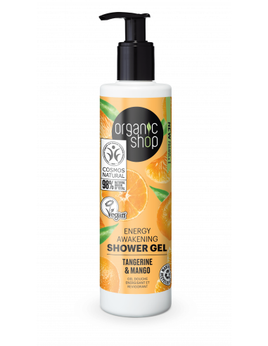 Gel Doccia Energizzante Tangerine E Mango | Organic Shop | Wingsbeat