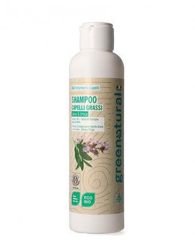 Shampoo per capelli grassi e con forfora - Green Natural - Wingsbeat