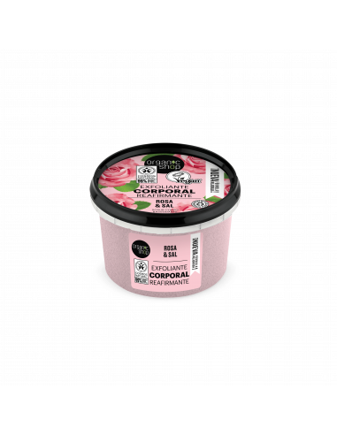 Scrub Corpo Levigante Rosa e Sale | Organic Shop | Wingsbeat