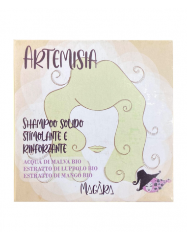 Artemisia Shampoo Solido Stimolante E Rinforzante | Magara | Wingsbeat
