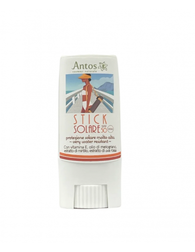 Stick Solare SPF50 Water Resistant - Protezione Viso, Labbra, Tattoo | Antos | Wingsbeat