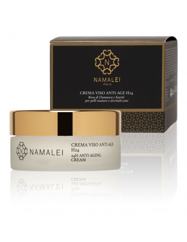 Crema Anti-Age H24 Rosa di Damasco e Karitè | Namalei | Wingsbeat