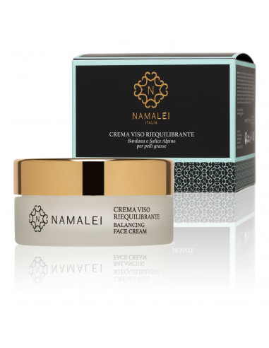 Crema Riequilibrante Pelli Grasse Bardana e Salice Alpino | Namalei | Wingsbeat