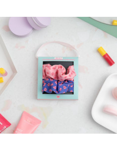 Set Con 2 Elastici Scrunchie per tenerli raccolti - Cuore | Mr Wonderful | Wingsbeat