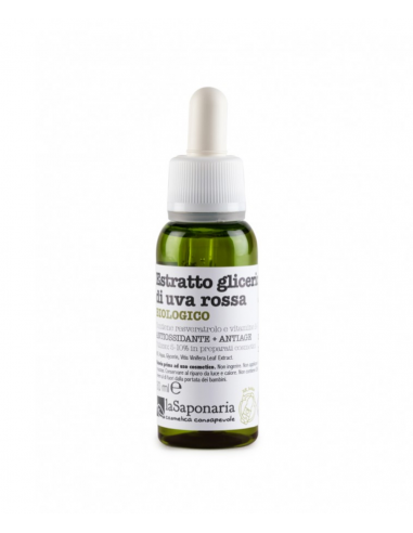 Estratto Glicerico Uva Rossa Bio | La Saponaria | Wingsbeat