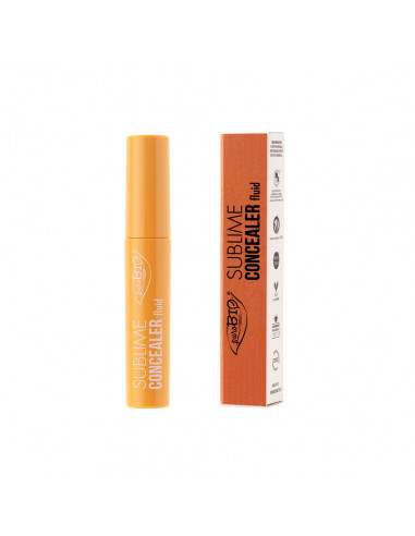 Sublime Concealer Fluid C2 Arancio | purobio | Wingsbeat Sublime Concealer Fluid C2 Arancio | purobio | Wingsbeat