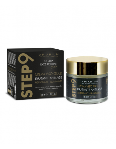 Crema Viso Gold Idratante Anti-Age Step 9 | Apiarium | Wingsbeat