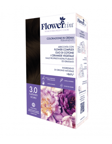 Tinta Capelli 3.0 Castano Scuro | FlowerTint | Wingsbeat