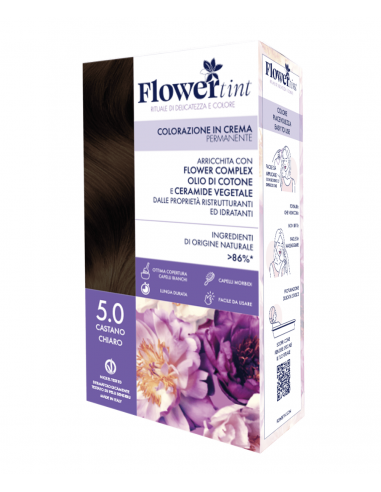 Tinta Capelli 5.0 Castano Chiaro | FlowerTint | Wingsbeat