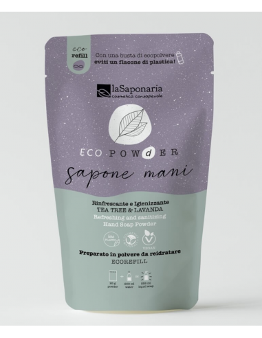 Sapone Mani in Polvere Igienizzante | La Saponaria | Wingsbeat