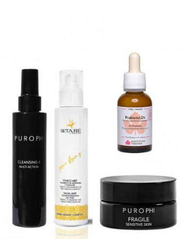 Acquista online la skincare routine per pelle sensibile e matura