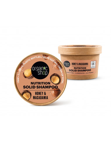 Shampoo Solido Nutriente | Organic Shop | Wingsbeat