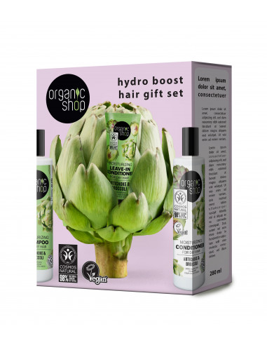 Gift Set Capelli Booster Idratante | Organic Shop | Wingsbeat
