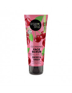 Scrub Viso Detergente Zenzero e Ciliegia | Organic Shop | Wingsbeat