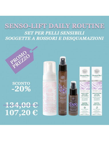 Skincare Routine pelle sensibile, con rossori, secchezza o desquamazioni