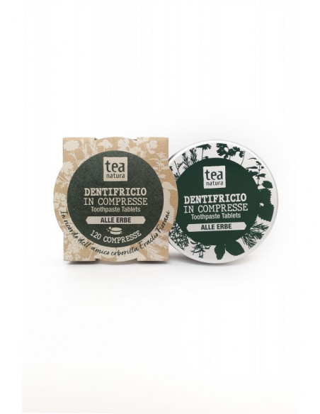 Dentifricio Compresse Alle Erbe | Tea Natura | Wingsbeat Dentifricio Compresse Alle Erbe | Tea Natura | Wingsbeat
