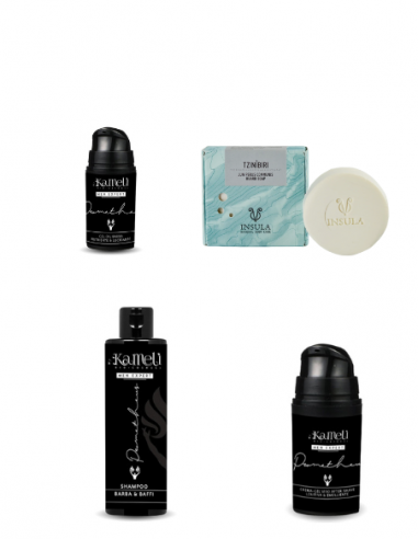 Kit uomo shampoo, barba e baffi | Wingsbeat