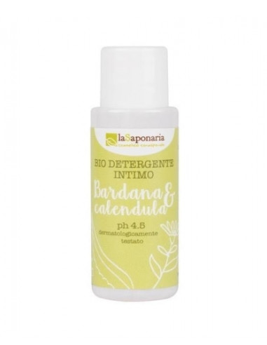 Detergente intimo - bardana e calendula travel size | La Saponaria | Wingsbeat