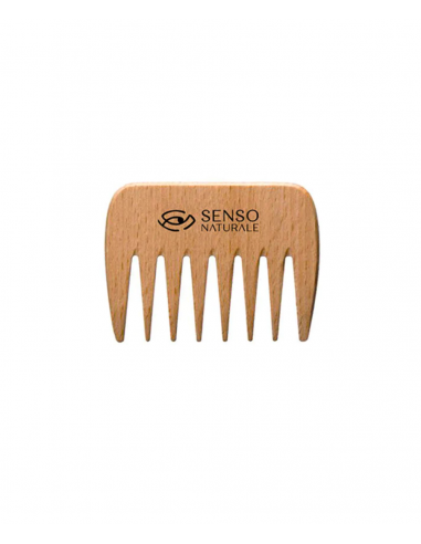 Pettine in Legno con Denti Larghi | SensoNaturale | Wingsbeat