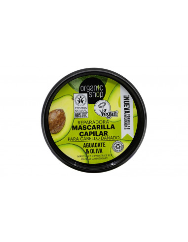 Maschera Capelli Ristrutturante Avocado e Olive | Organic Shop | Wingsbeat