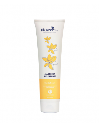 Maschera Riflessante Biondo Dorato | FlowerTint | Wingsbeat