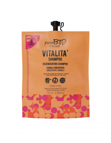 Shampoo Vitalità Travel Size | puroBIO | Wingsbeat