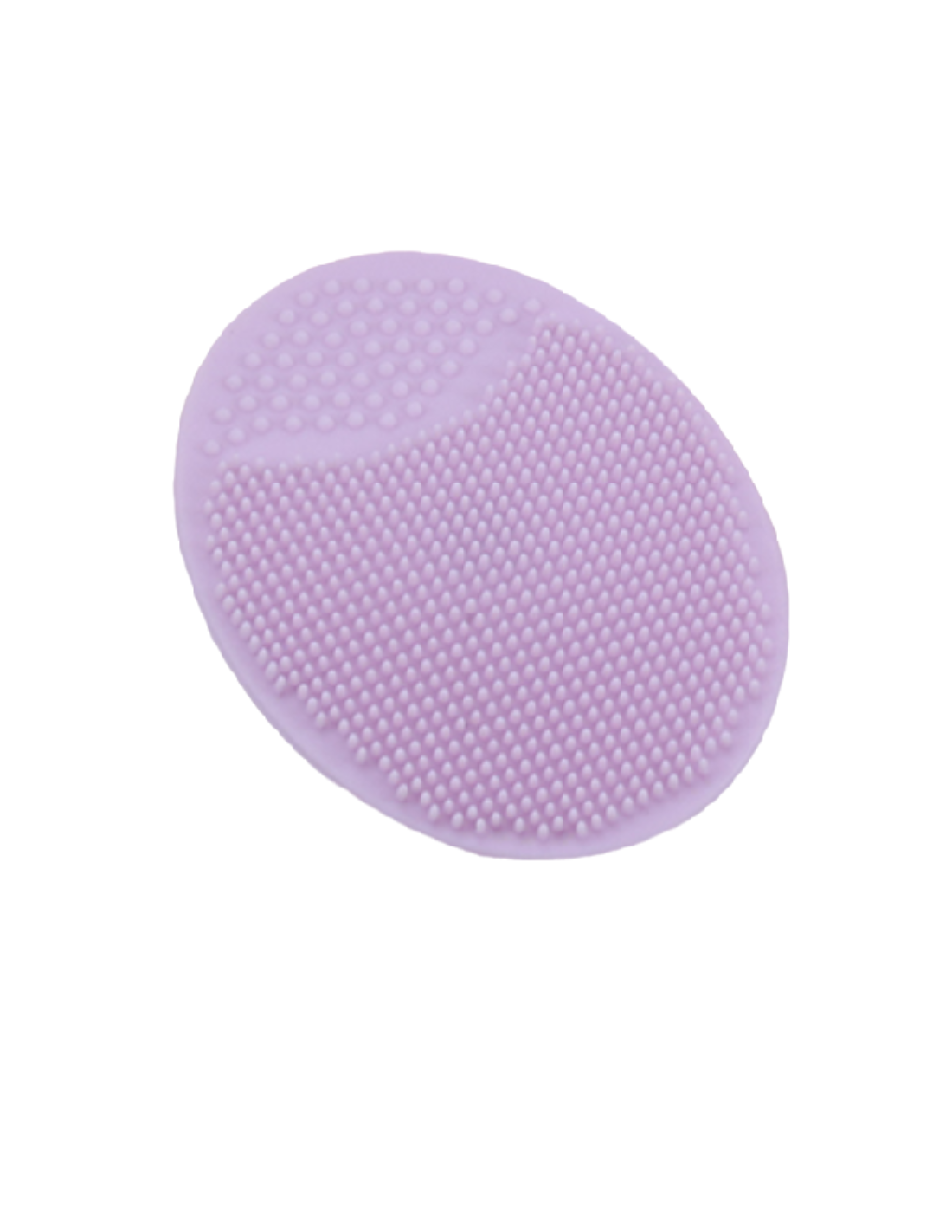 Spazzola Pulizia Viso Silicone Lilla