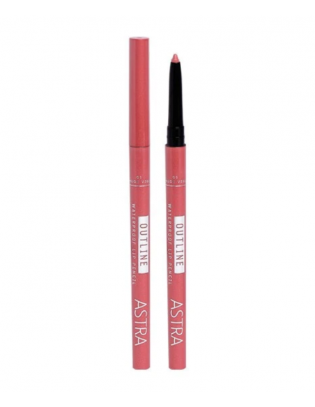 Outline Waterproof Lip Pencil 01 Nude Vibe | Astra | Wingsbeat