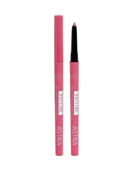 Outline Waterproof Lip Pencil 02 Think Pink | Astra | Wingsbeat Outline Waterproof Lip Pencil 02 Think Pink | Astra | Wingsbeat