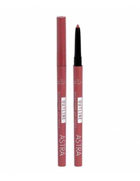 Outline Waterproof Lip Pencil 04 Fierce Nut | Astra | Wingsbeat Outline Waterproof Lip Pencil 04 Fierce Nut | Astra | Wingsbeat