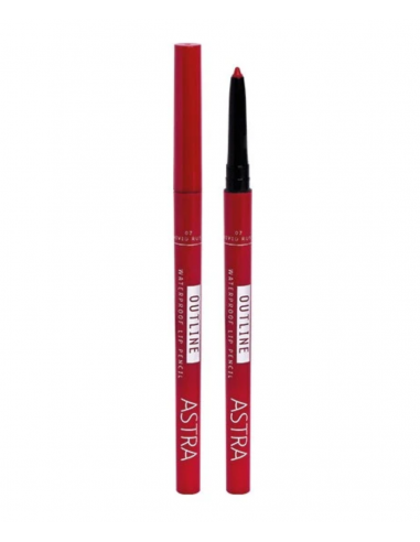 Outline Waterproof Lip Pencil 07 Vivid Rust | Astra | Wingsbeat