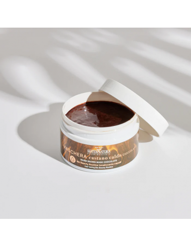 Maschera castano caldo cioccolato|Maternatura|Wingsbeat Maschera castano caldo cioccolato|Maternatura|Wingsbeat