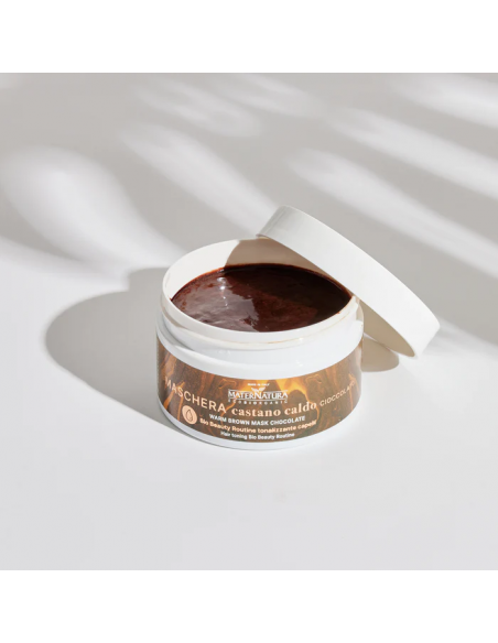 Maschera castano caldo cioccolato|Maternatura|Wingsbeat Maschera castano caldo cioccolato|Maternatura|Wingsbeat