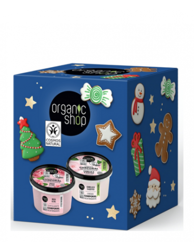 Gift Set Scrub Rosa e Crema Corpo Camelia | Organic Shop | Wingsbeat
