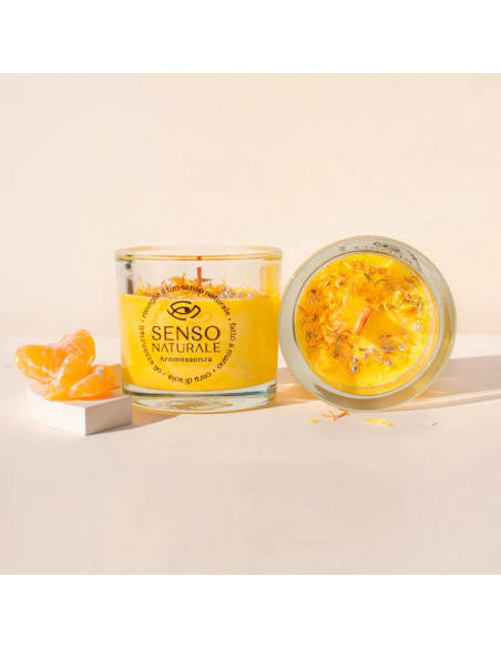 Candela di Soia Profumata Vaniglia e Mandarino Small | Acquista su Wingsbeat Candela di Soia Profumata Vaniglia e Mandarino Small | Acquista su Wingsbeat