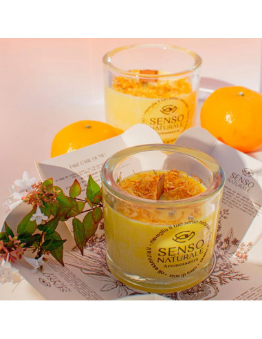 Candela di Soia Profumata Vaniglia e Mandarino Small | Acquista su Wingsbeat Candela di Soia Profumata Vaniglia e Mandarino Small | Acquista su Wingsbeat