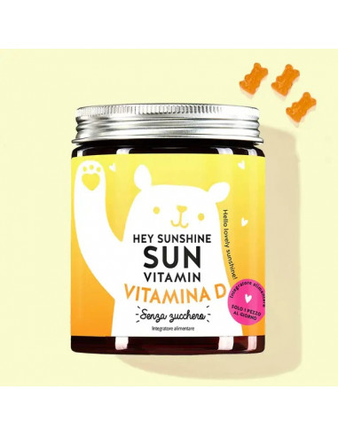 Hey Sunshine Vitamina D3 Senza Zucchero | Acquista su Wingsbeat