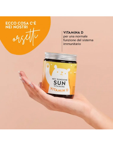 Hey Sunshine Vitamina D3 Senza Zucchero | Acquista su Wingsbeat Hey Sunshine Vitamina D3 Senza Zucchero | Acquista su Wingsbeat