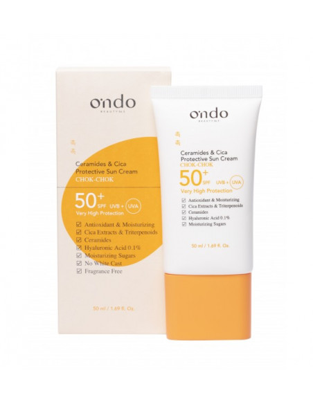 CERAMIDE & CICA PROTECTIVE Sun Cream | Acquista su Wingsbeat