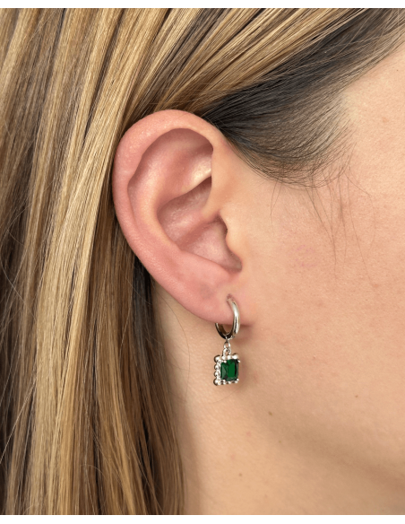 Orecchini Esmeralda Argento | Acquista su Wingsbeat Orecchini Esmeralda Argento | Acquista su Wingsbeat