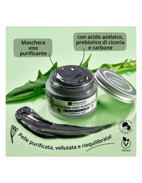 Bye Bye Impurità - Maschera Viso Purificante | Acquista su Wingsbeat