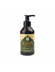 Sapone Aleppo Liquido 40% Olio di Alloro | Acquista su Wingsbeat