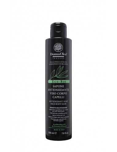 Sapone Antiossidante Viso Corpo e Capelli 200 ml|Domus Olea Toscana|Wingsbeat