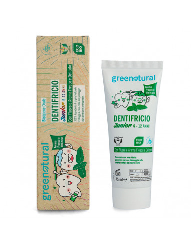 Dentifricio Junior 6-12 anni con Fluoro | Acquista su Wingsbeat
