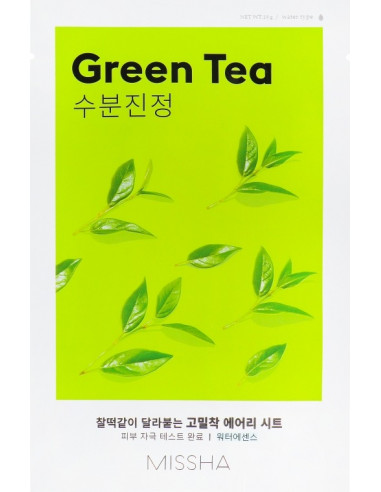 MISSHA AIRY FIT - Sheet Mask Green Tea | Acquista su Wingsbeat