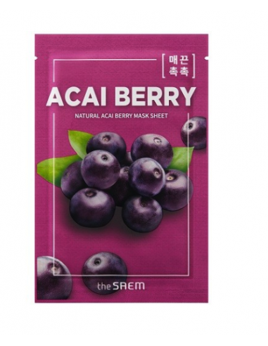 THE SAEM Natural Acai/Berry Mask Sheet | Acquista su Wingsbeat