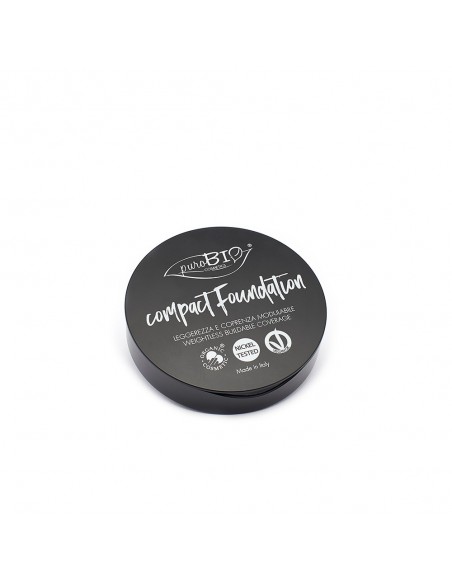 Compact Fundation - Fondotinta Compatto n.01 puroBio Cosmetics - Wingsbeat Compact Fundation - Fondotinta Compatto n.01 puroBio Cosmetics - Wingsbeat