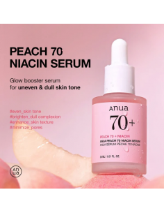 Peach 70% Niacinamide Serum|Anua |Wingsbeat 2